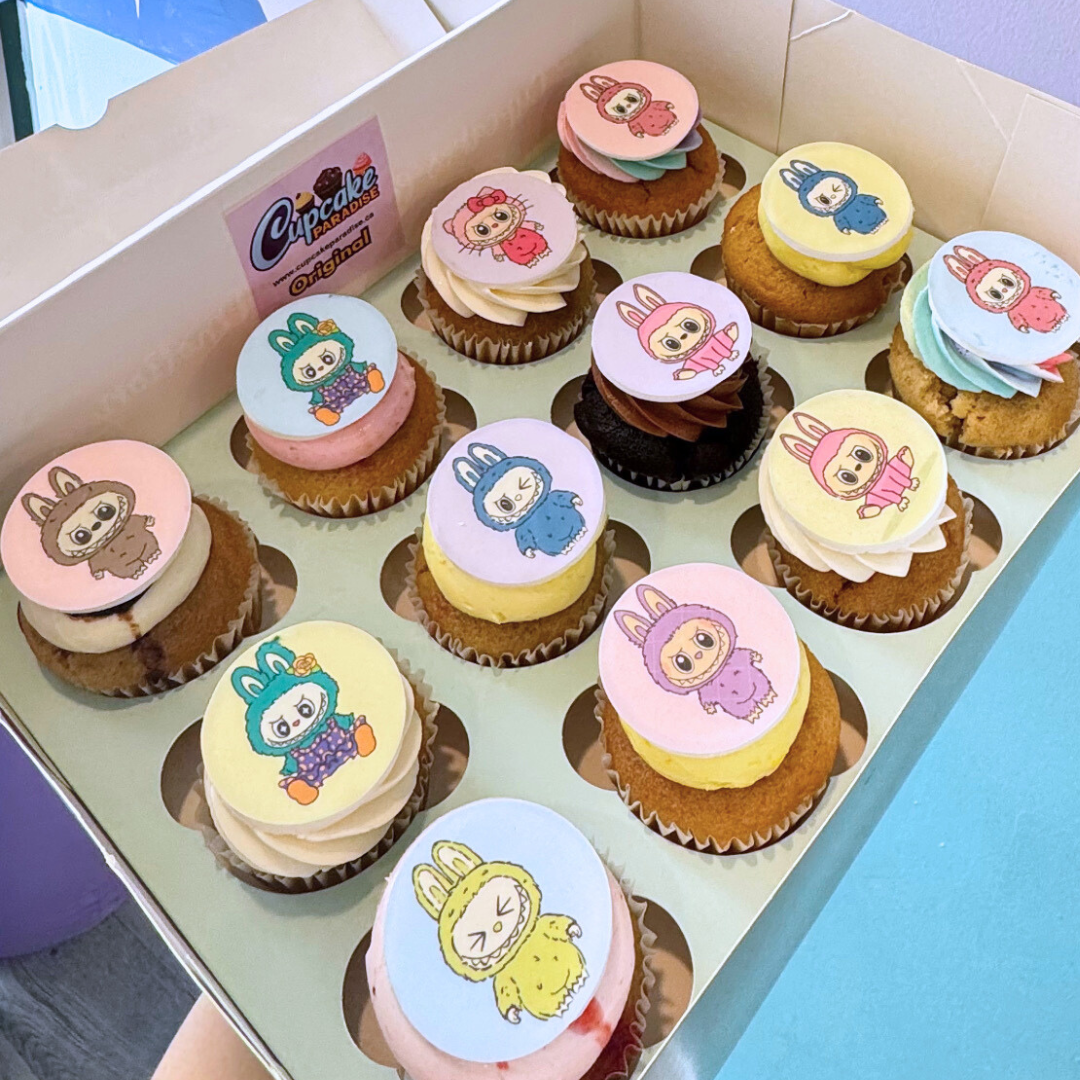 Labubu cupcakes - Select your Flavors