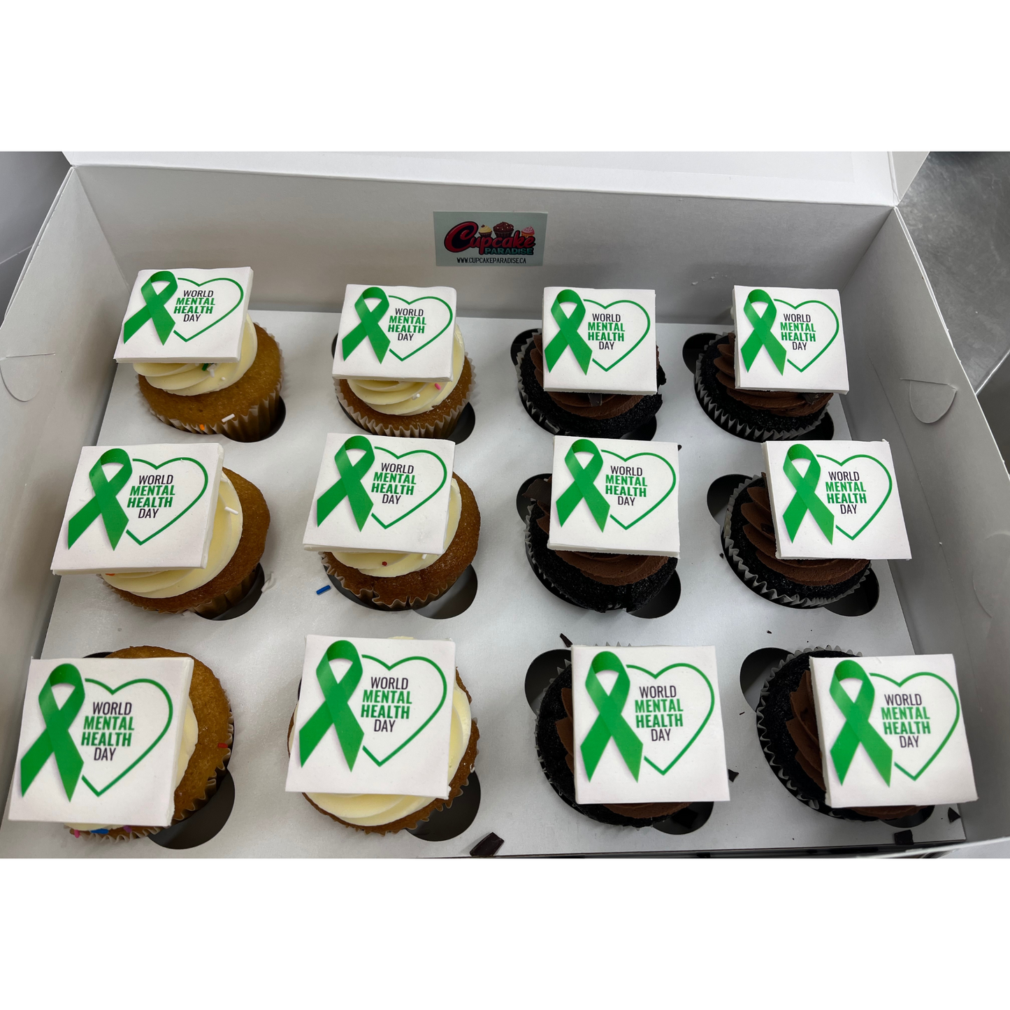 Branded Logo Cupcakes - Choose Your Flavors