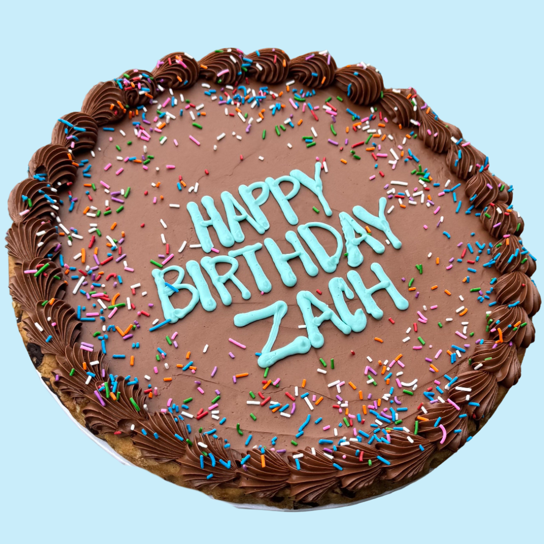 Message Cookie Cake