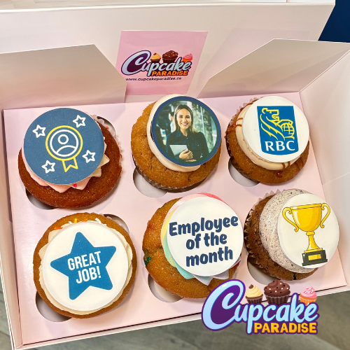 Employee Appreciation / Employee of the Month Cupcakes