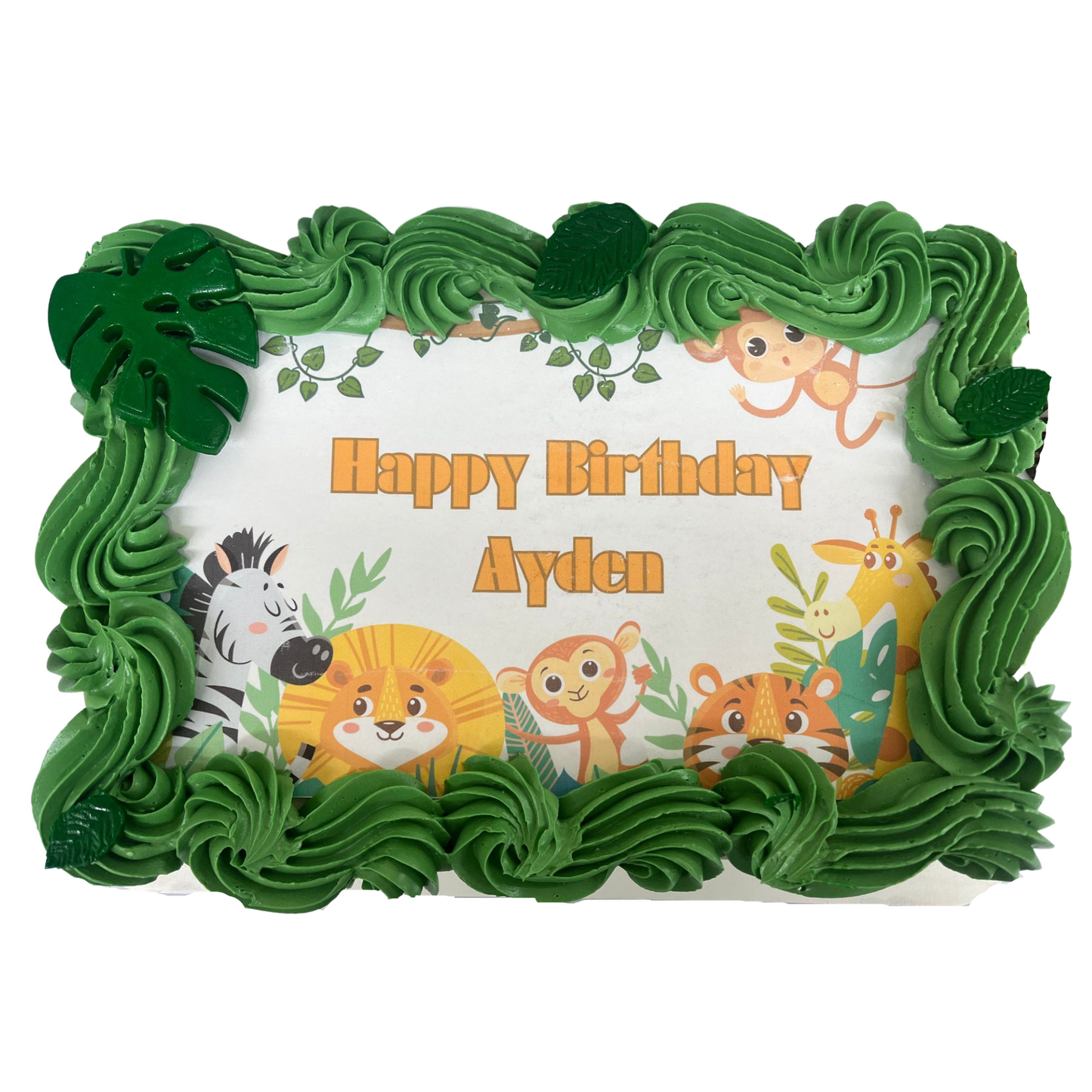 Jungle Party Cake