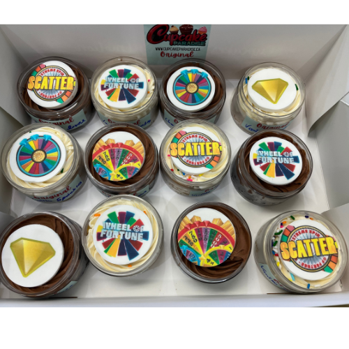 Choose Your Flavors- Custom Logo Cupcake Jar