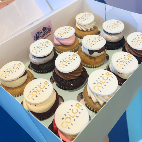 Branded Logo Cupcakes - Choose Your Flavors