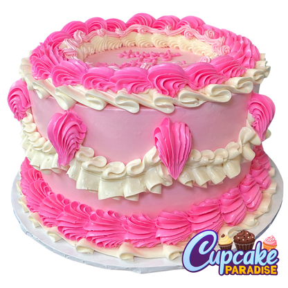 Pink Vintage Cake