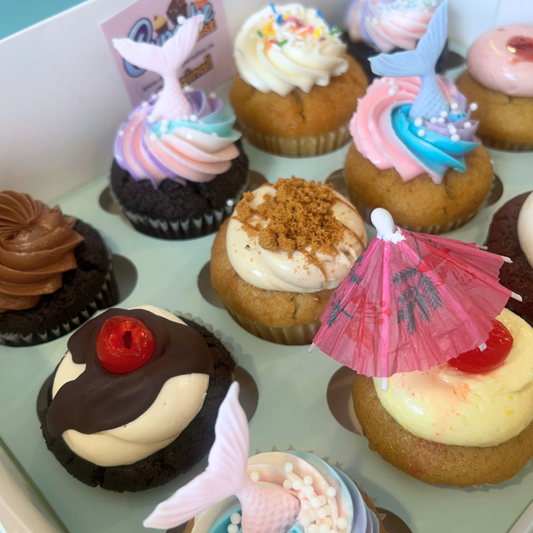 6 Pack Vegan Cupcakes