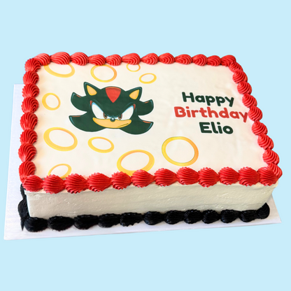 Rectangle Logo/Photo/ Slab Cake