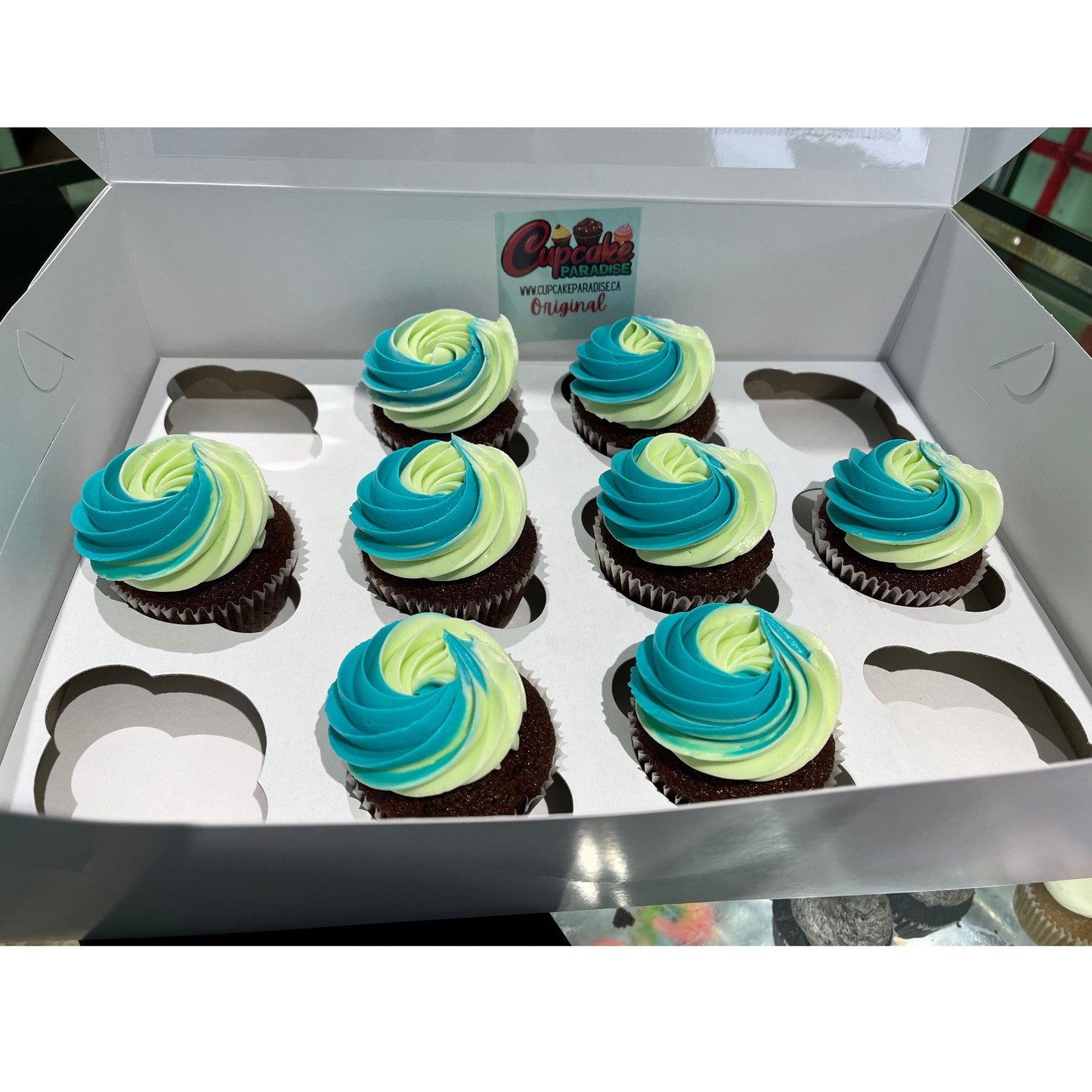 Custom Color Cupcakes