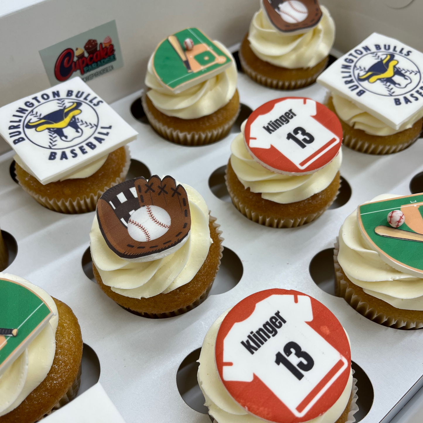 Baseball Cupcakes