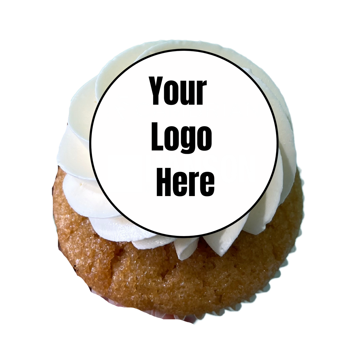 Custom Logo / Photo Cupcakes